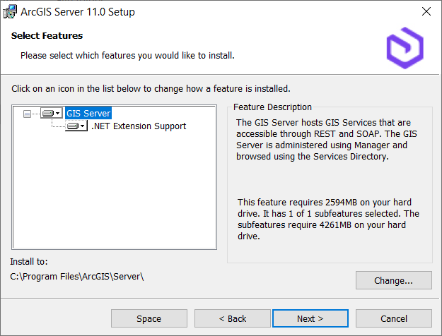 ArcGIS server select features ArcGIS server select features